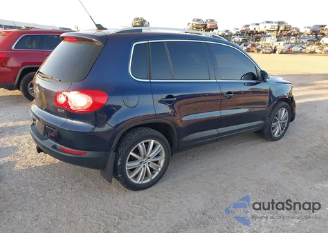 2011 Volkswagen Tiguan Se из США, поврежденный, VIN WVGAV7AX9BW546379